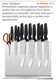 Ceppo magnetico double face coltelli posate