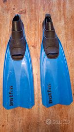 Pinne Batfin tg 39-40 con boccaglio