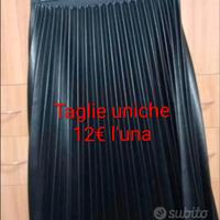 gonne nere taglie uniche 