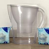 Brita Caraffa Filtrante per Acqua 2,4lt + Filtri