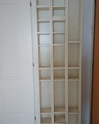 colonne ikea bianche x libri o cd