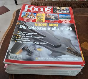 Lotto riviste Focus 2001