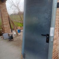 Porta acciaio cantina/garage 205x90