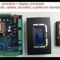 scheda centralina universale stufa caldaia pellet 