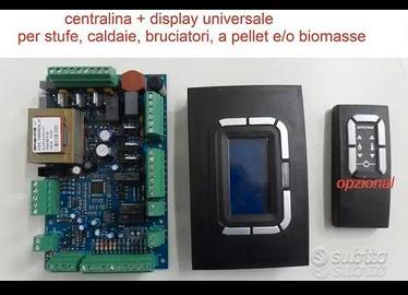 scheda centralina universale stufa caldaia pellet 