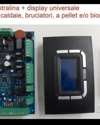 scheda centralina universale stufa caldaia pellet 