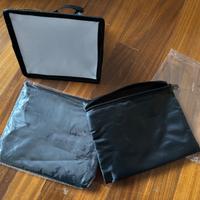 2 mini bank soft box per flash speedlite