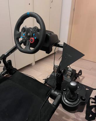 Logitech G G29 Driving Force con postazione