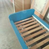 letto Ikea blu per bambini