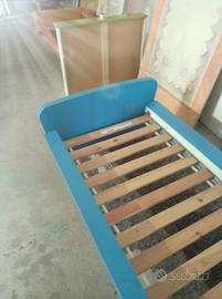 letto Ikea blu per bambini