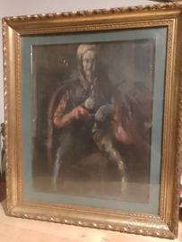 quadro vintage molto vecchio