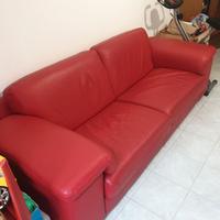 Divano letto ecopelle happy sofa