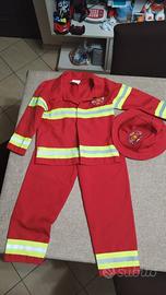 vestito di carnevale pompiere