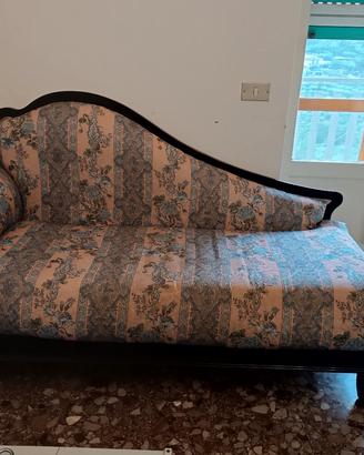 Divano 2 posti chaise longue vintage