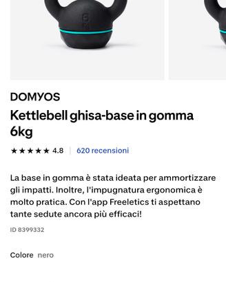Kettlebell 6 kg