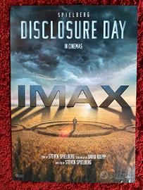 Locandina Imax “Disclosure Day” - Steven Spielberg