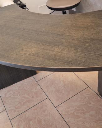 Tavolo mezzaluna  in wenge' 