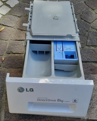 Vasca porta detersivo lavatrice lg F1296TD 