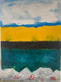 Quadro a olio su tela