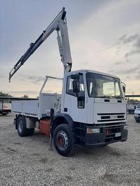 Iveco 170E23 con gru Bonfiglioli e cassone Fisso