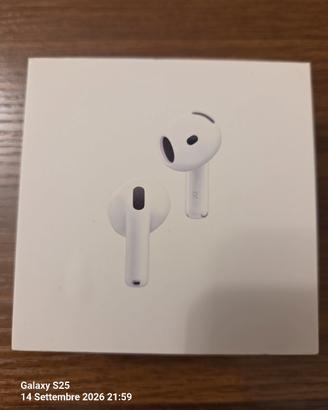 Airpods 4 con cancellazione attiva del rumore 