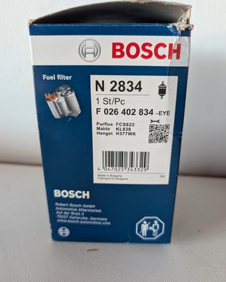 Filtro carburante Bosch F 026 402 834 nuovo

