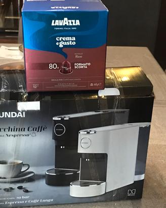 Macchinetta caffe piu capsule lavazza