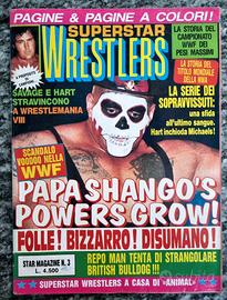 SUPERSTAR WRESTLERS N.3 Rivista vintage rara