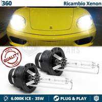 Lampadine XENON PER FERRARI 360 RICAMBIO 35W 6000K