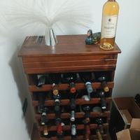 CANTINETTA CONTENITORE SENZA BOTTIGLIE VINTAGE