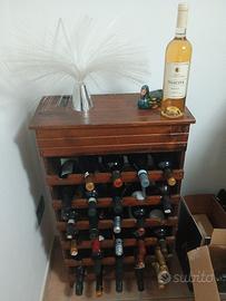 CANTINETTA CONTENITORE SENZA BOTTIGLIE VINTAGE