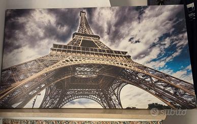 Quadro in tela Torre di Parigi