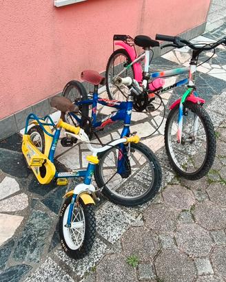 biciclette  per bambini 