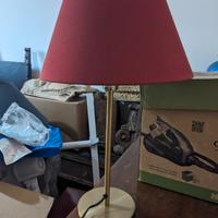 Paralume bordo Ikea con base in ottone NUOVI