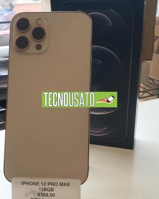IPHONE 12 PRO MAX 128GB *GARANZIA 