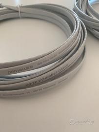 2 cavi ethernet piatto Cat 7 RJ45 - 5 Metri