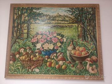 Quadro dipinto a mano H 131XL 162