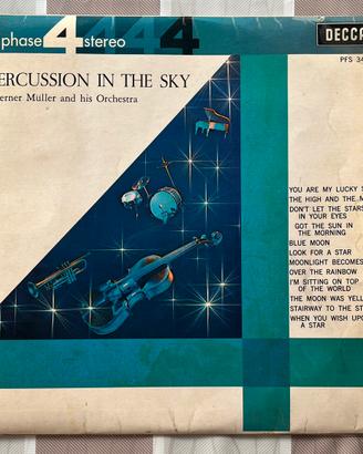 Disco 33 giri Percussion in the sky