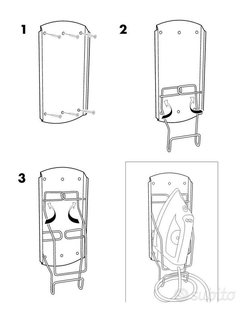 Supporto per ferro da stiro Ikea - Elettrodomestici In vendita a Varese