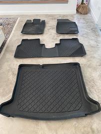 Set completo tappetini a vasca per VWid3/CupraBorn