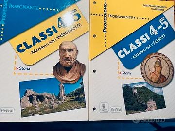 Storia 4/5 primaria materiali e schede
