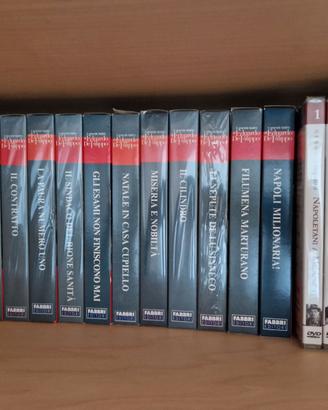 EDOARDO DE FILIPPO SERIE DVD 5 PZ - VHS 13 PZ