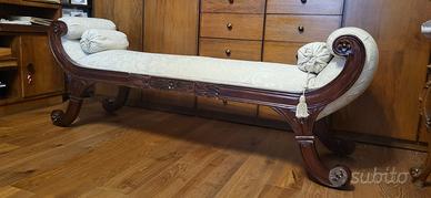 Dormosa / Chaise longue classica in legno massello