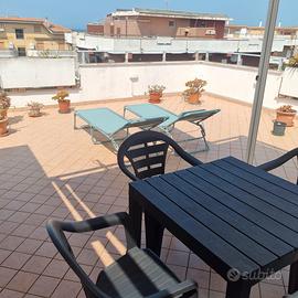 Casa con terrazzo vista mare