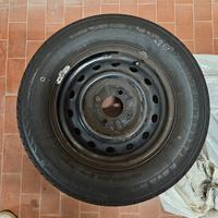 5 CERCHI IN LAMIERA PER ALFA ROMEO DUETTO SPIDER