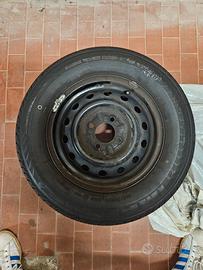 5 CERCHI IN LAMIERA PER ALFA ROMEO DUETTO SPIDER