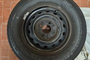 5 CERCHI IN LAMIERA PER ALFA ROMEO DUETTO SPIDER