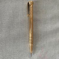 Matita Portamine Laminata in Oro 18 Carati Liberty