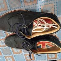 Scarpe Gutteridge uomo pelle blu n. 42