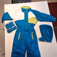 Tuta da sci intera  per bambini 3-4  anni